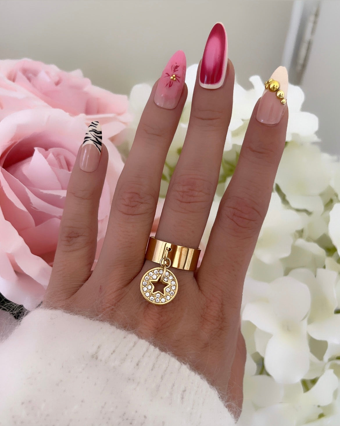 BAGUE BRELOQUE ÉTOILE