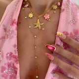 COLLIER BORA BORA ROSE