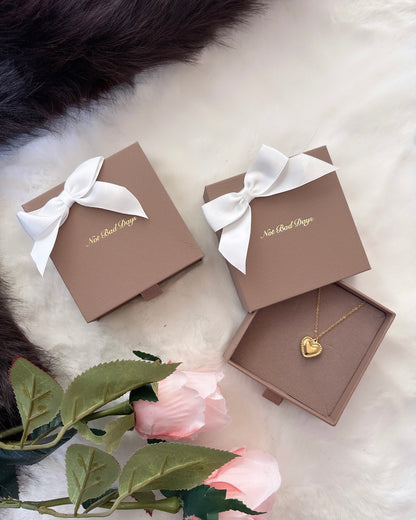ÉCRIN BIJOUX MARRON