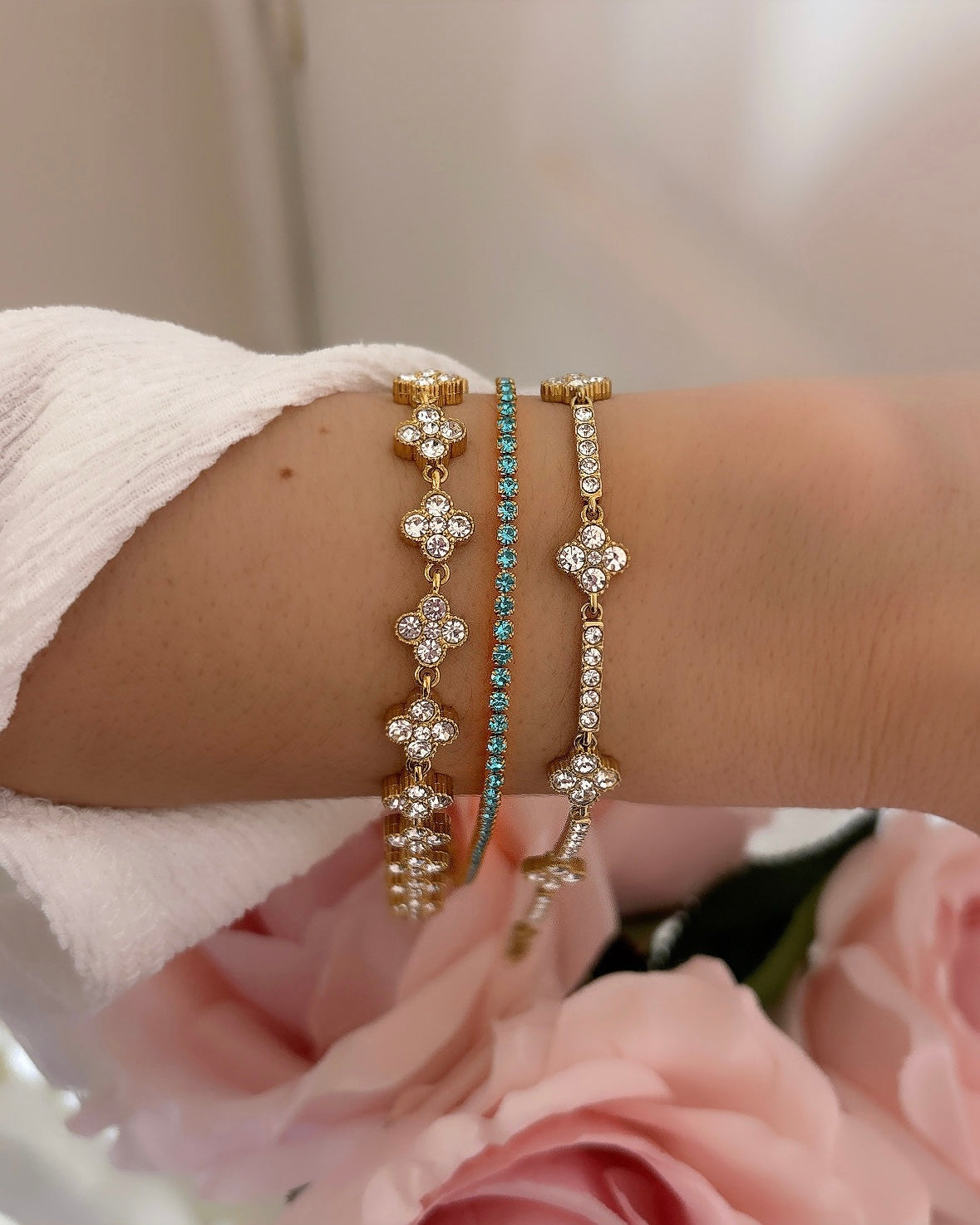 BRACELET MINI RIVIÈRE TURQUOISE
