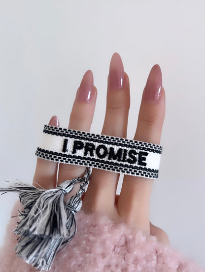 BRACELET BRODÉ I PROMISE