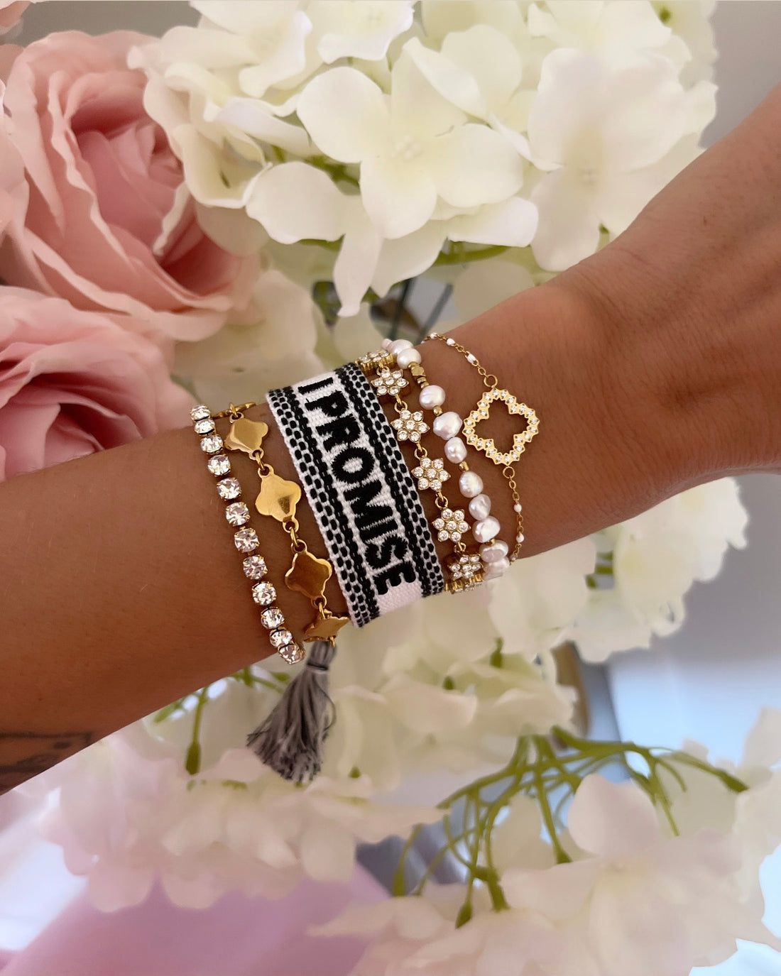 BRACELET BRODÉ I PROMISE