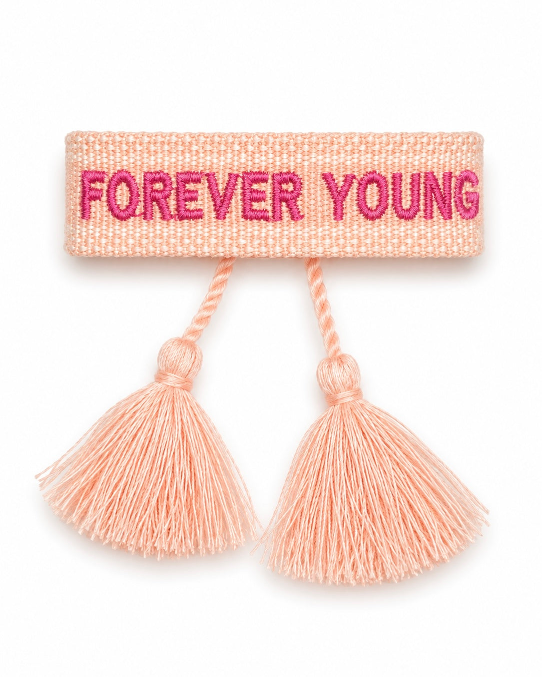 BRACELET BRODÉ FOREVER YOUNG