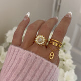 BAGUE ANTI-STRESS FLEUR