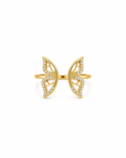 BAGUE HAPPINESS IS BUTTERFLY