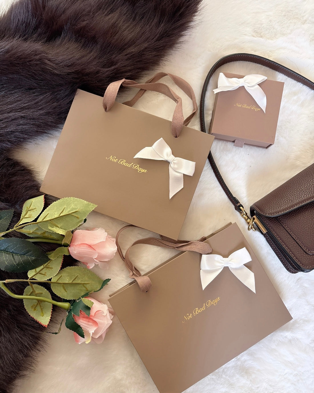 SAC CADEAU MARRON