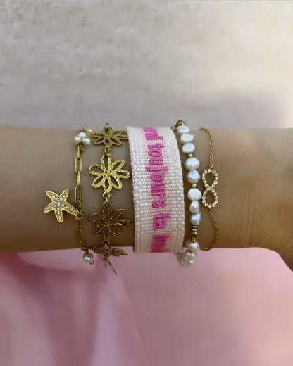 BRACELET JE SERAI TOUJOURS TA LUMIÈRE