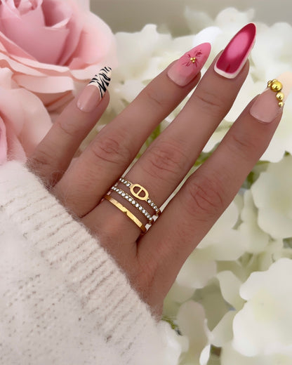 BAGUE TRIPLE DYNASTIE