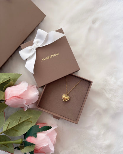 ÉCRIN BIJOUX MARRON