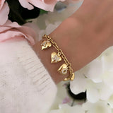 BRACELET BRELOQUE CŒUR AMOUR