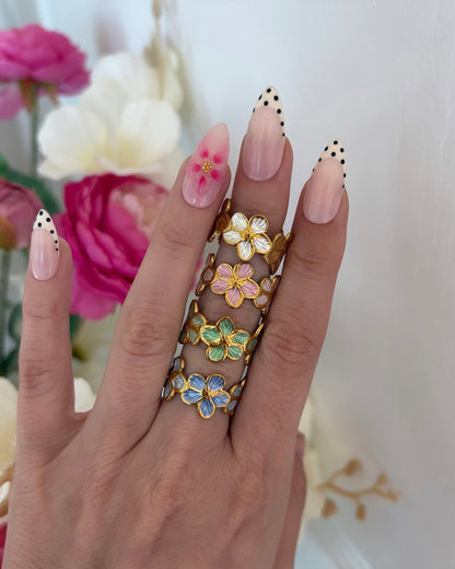 BAGUE FLORA