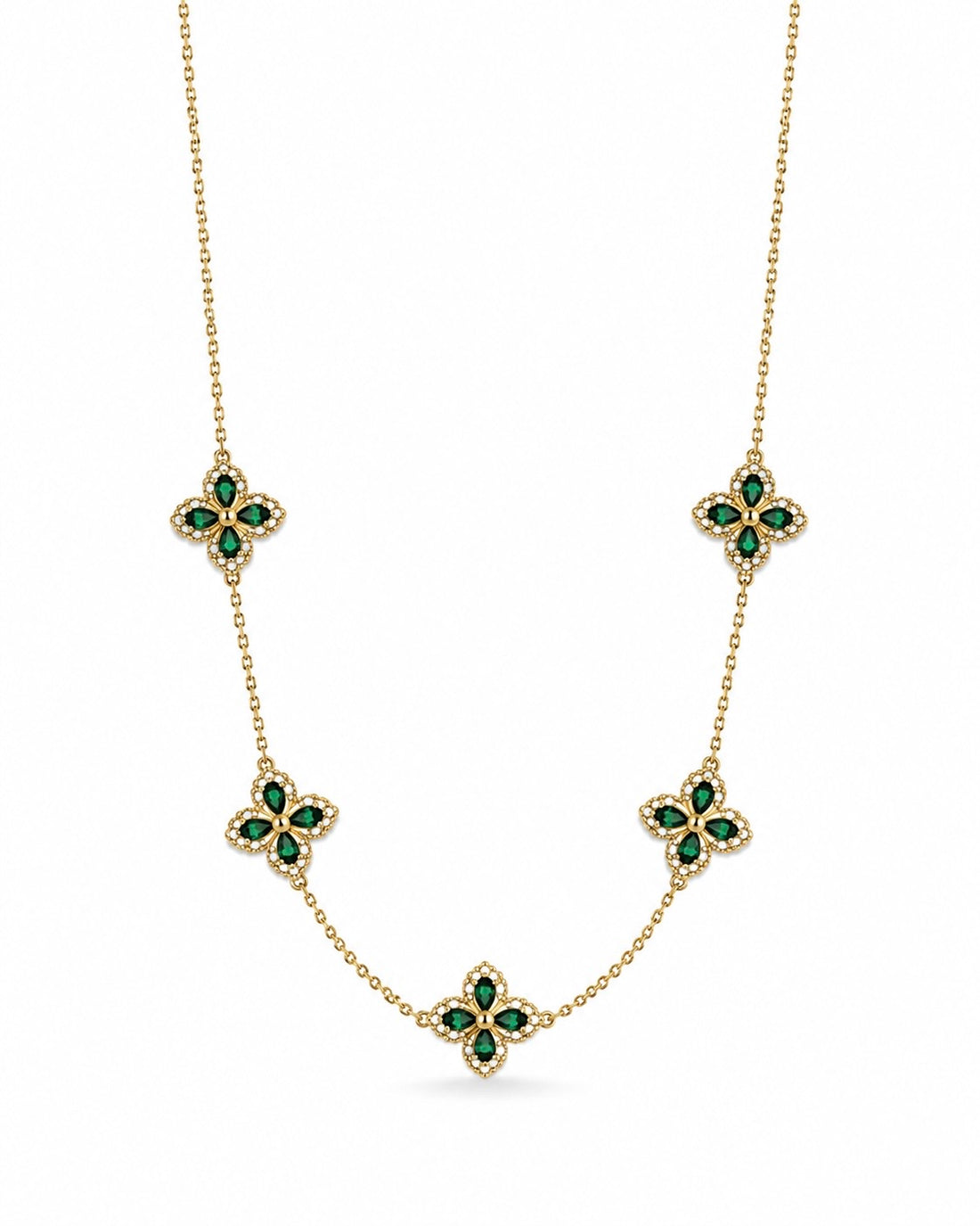 COLLIER EUPHORIA VERT