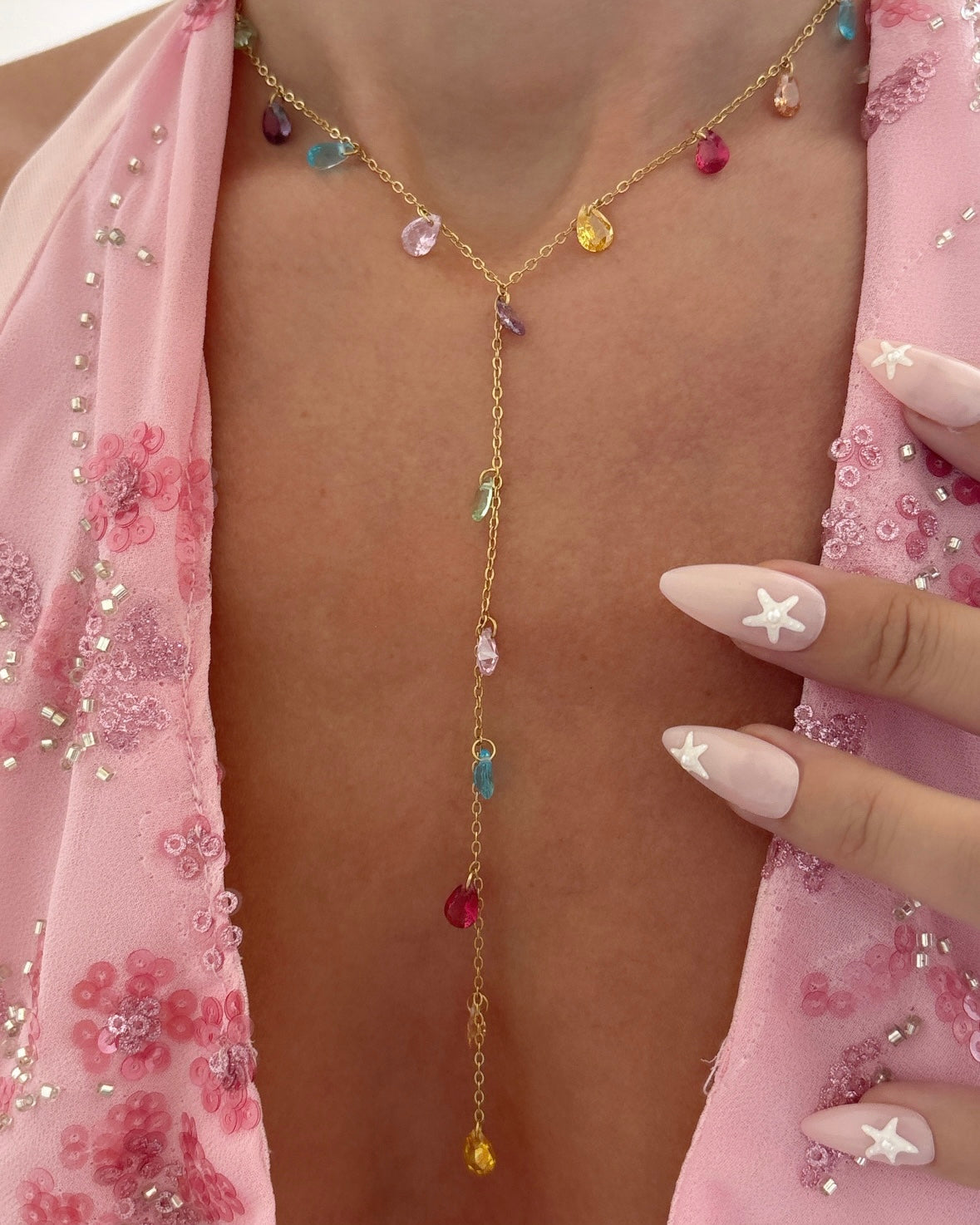 COLLIER SYA MULTICOLORE