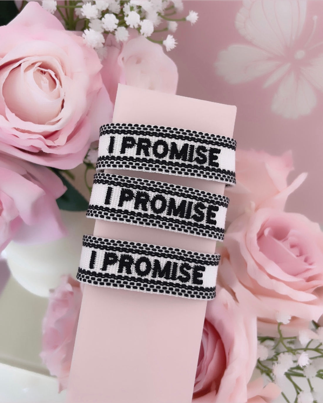 BRACELET BRODÉ I PROMISE