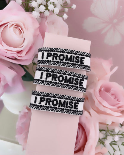 BRACELET BRODÉ I PROMISE