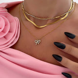 COLLIER BOWS SPARKLE