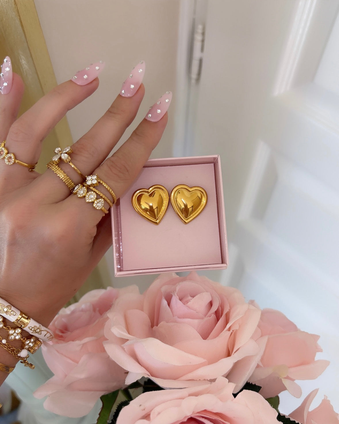 BOUCLES D’OREILLES BIG HEART