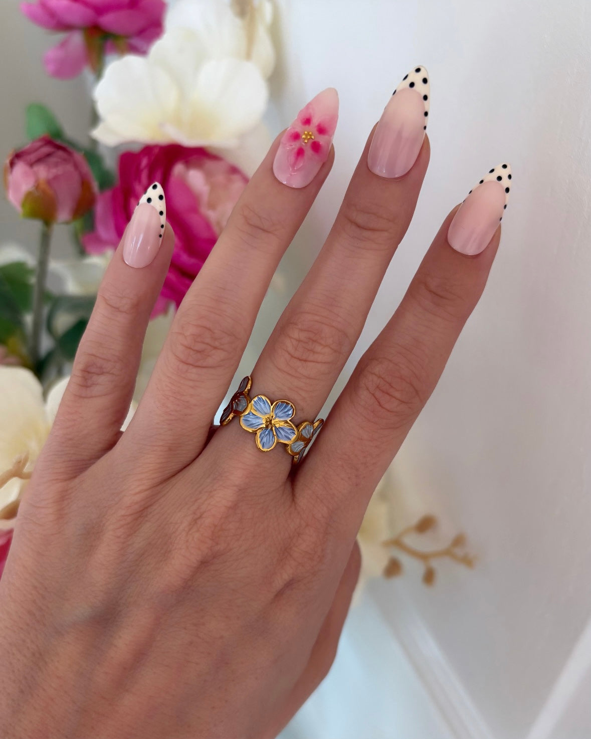 BAGUE FLORA