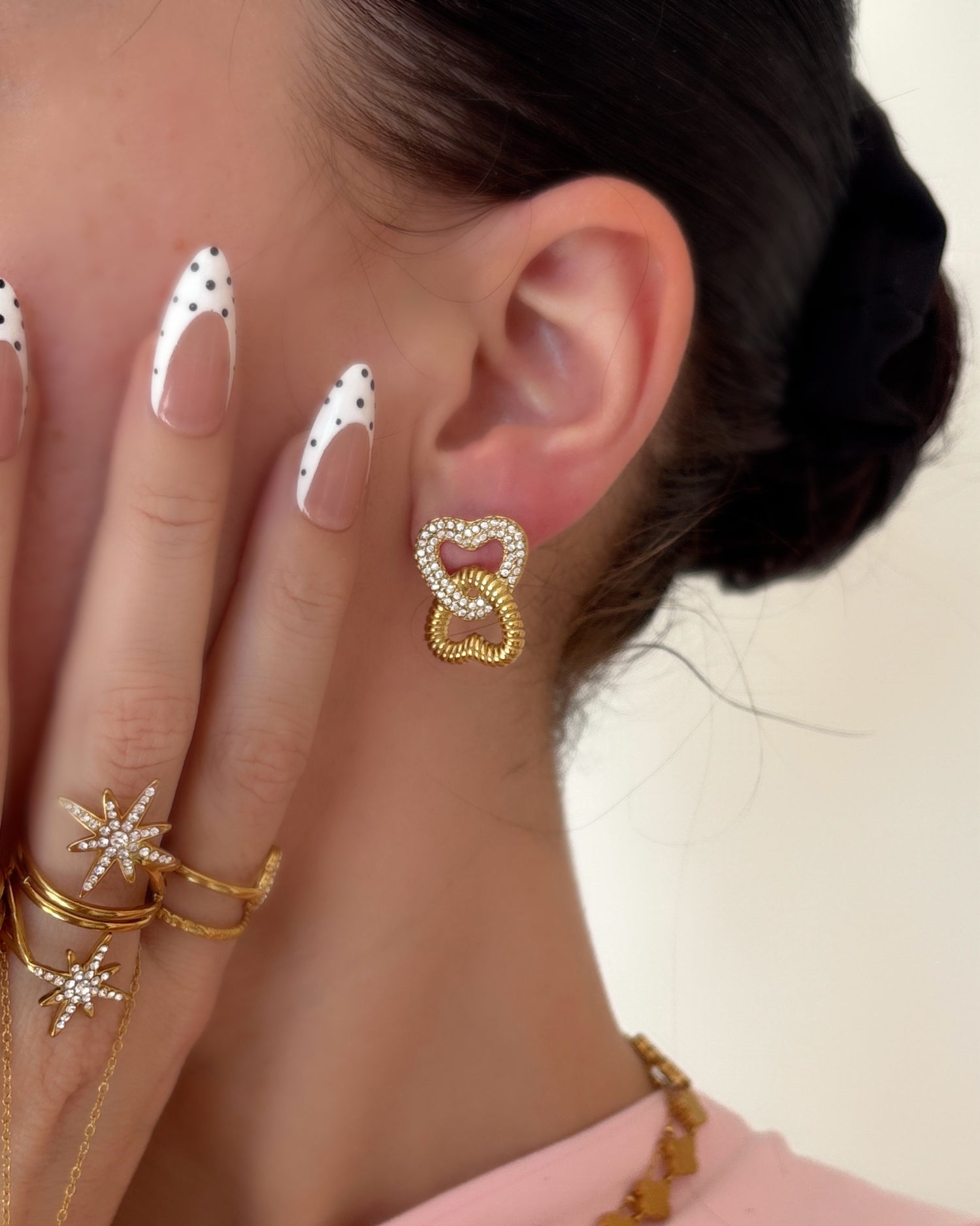 BOUCLES D’OREILLES WITH LOVE