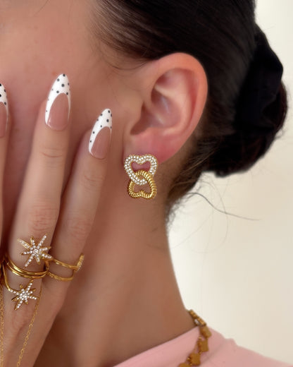 BOUCLES D’OREILLES WITH LOVE