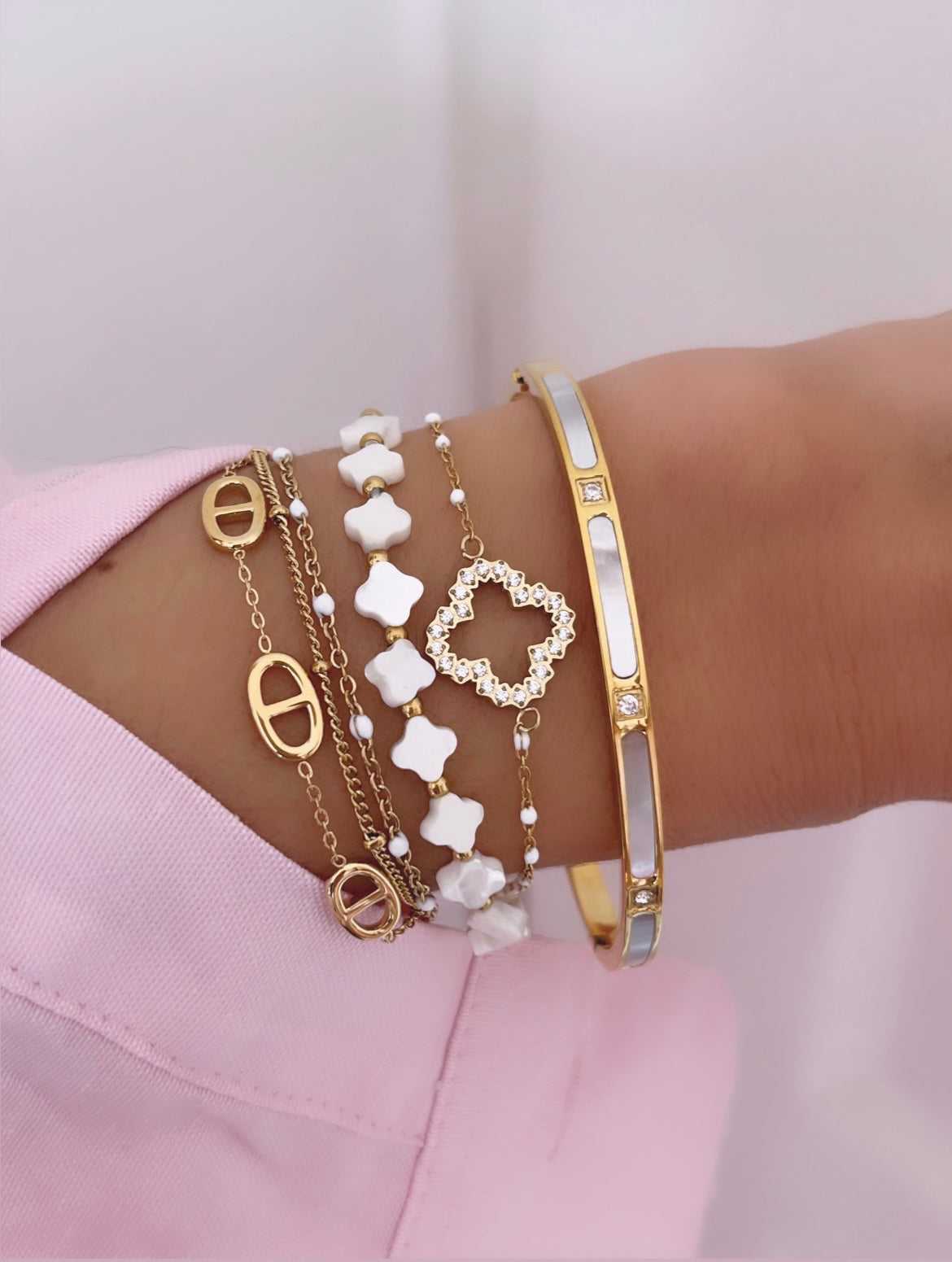 BRACELET CHLOÉ BLANC