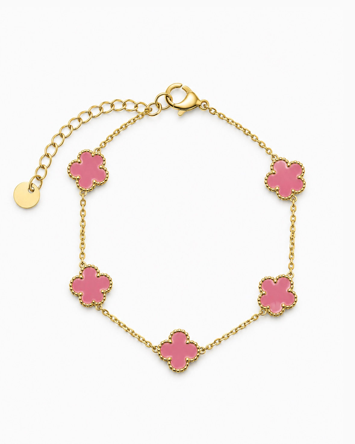 BRACELET CLOVER ROSE