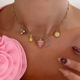COLLIER PANIER DE FRUIT