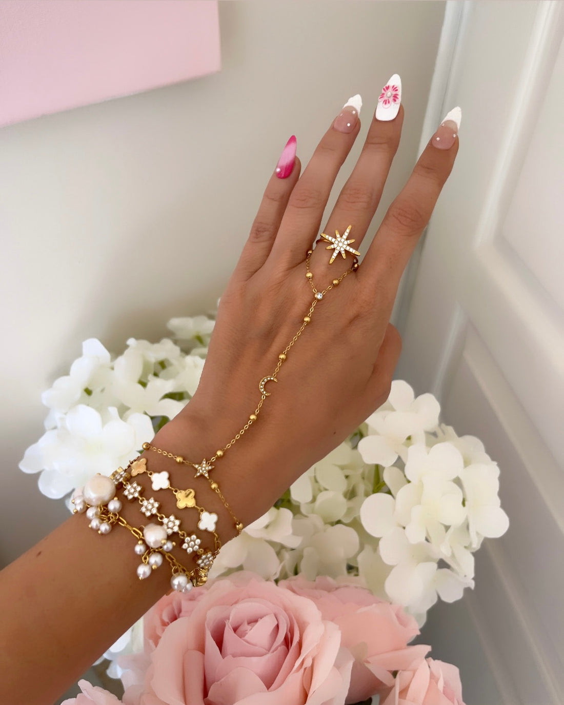 CHAÎNE DE MAIN MOON AND STAR