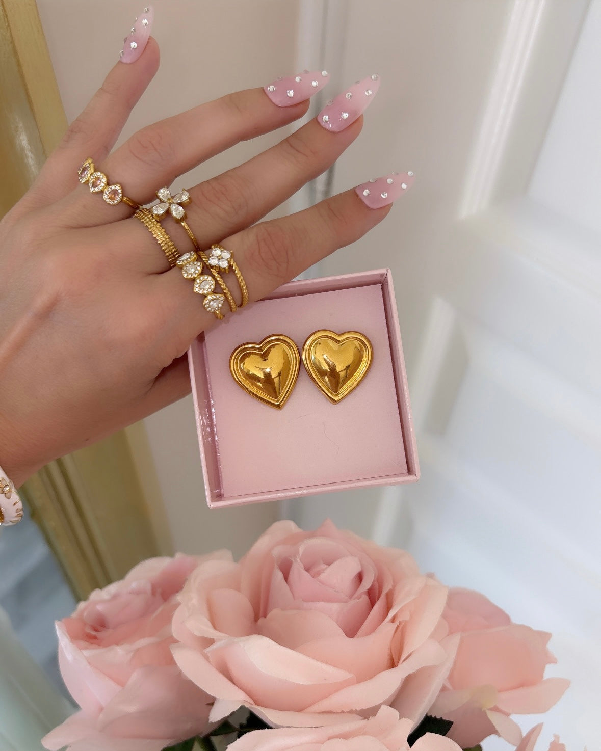 BOUCLES D’OREILLES BIG HEART