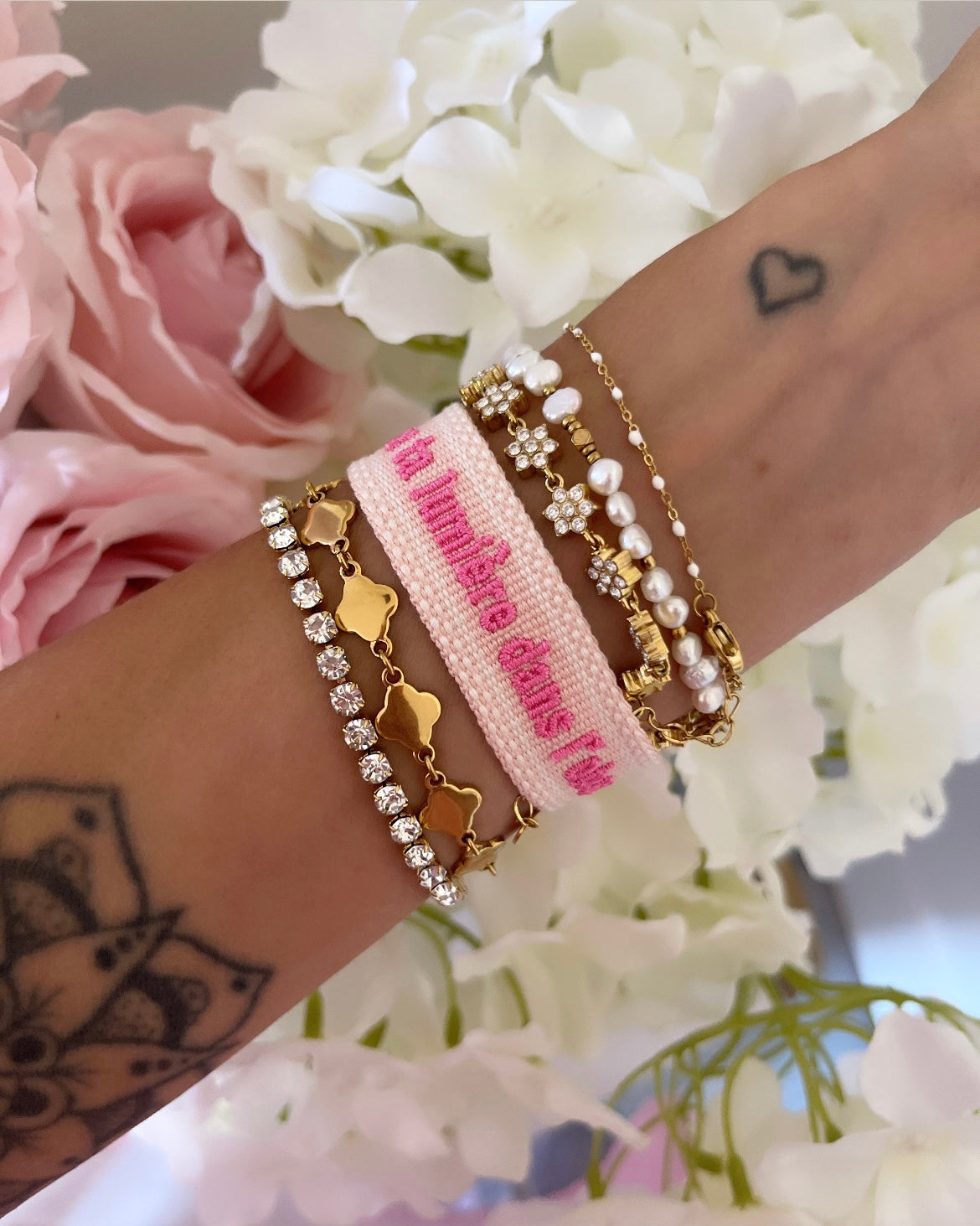 BRACELET JE SERAI TOUJOURS TA LUMIÈRE