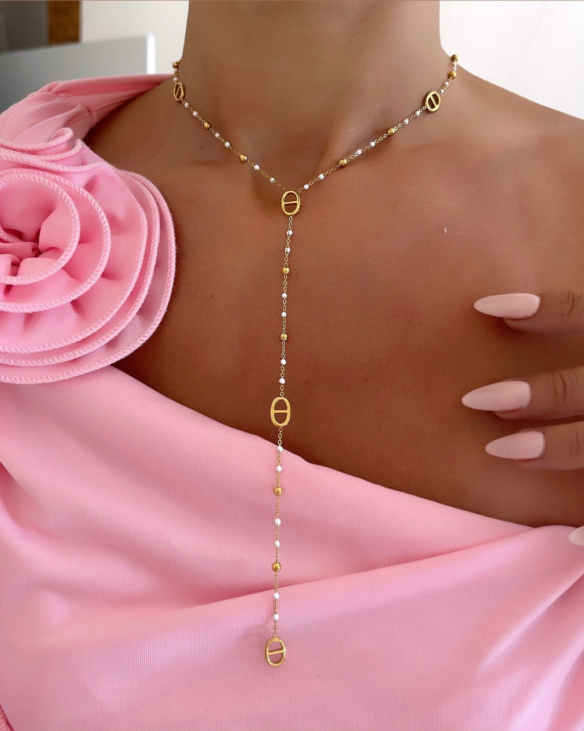 COLLIER MERVEILLEUX FULL PERLES