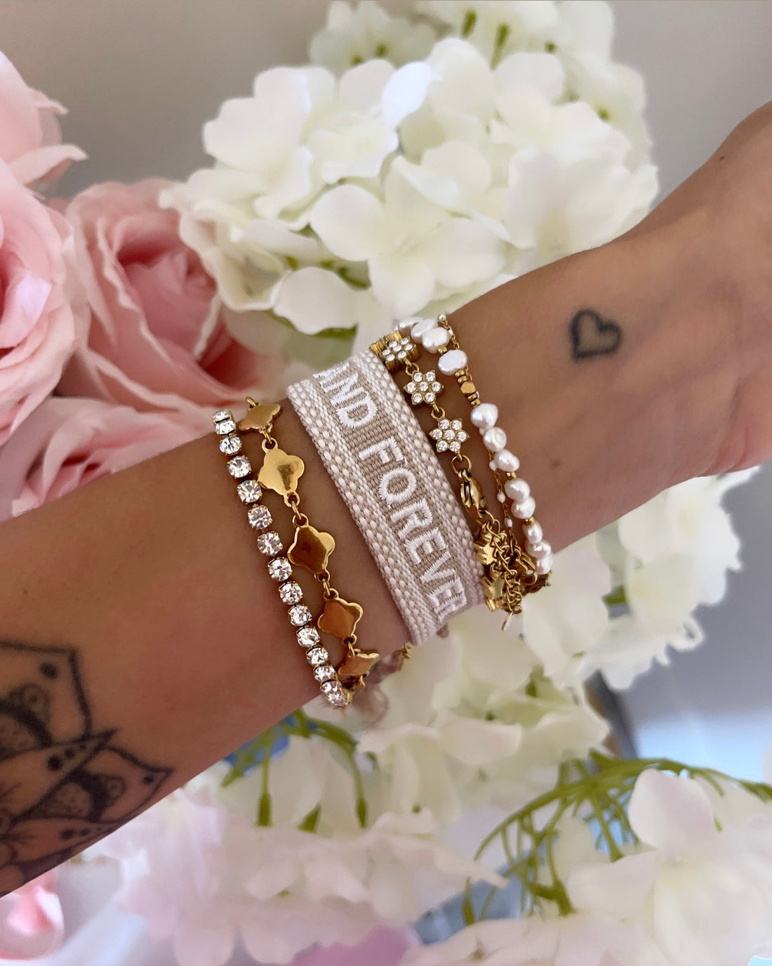 BRACELET ALWAYS AND FOREVER BEIGE