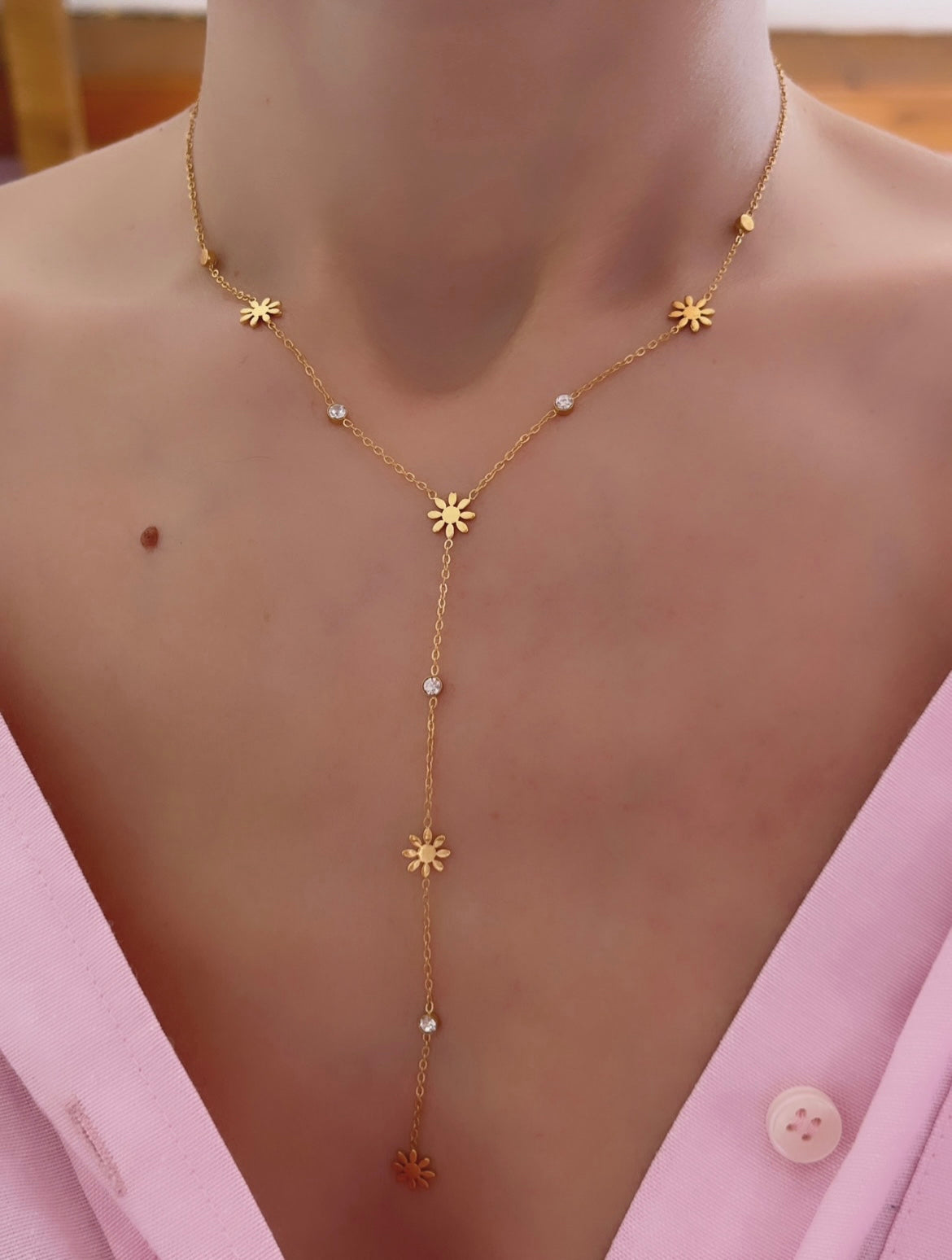 COLLIER CHEMIN DE FLEURS