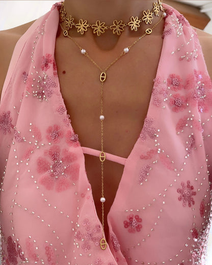 COLLIER MERVEILLEUX PERLES