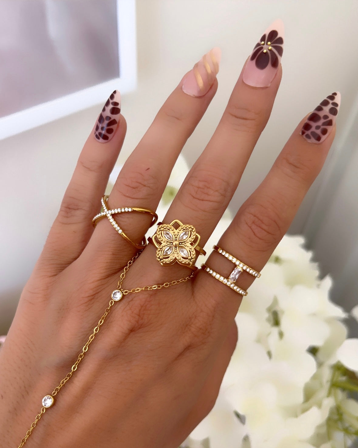 BAGUE ANTI STRESS GOLD