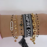 Bracelet « THE VAMPIRE DIARIES » noir