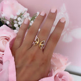 BAGUE HAPPINESS IS BUTTERFLY