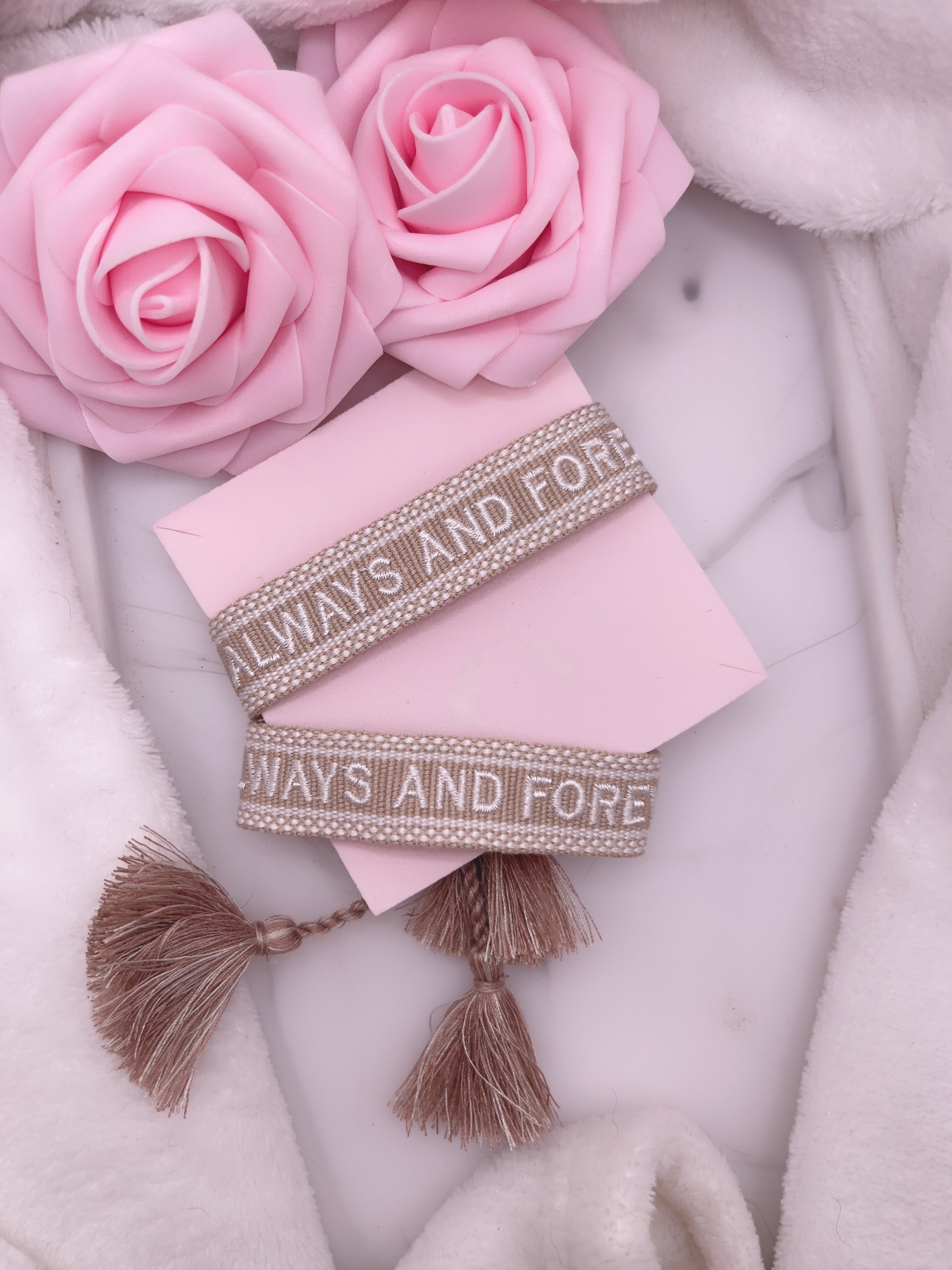 BRACELET ALWAYS AND FOREVER BEIGE