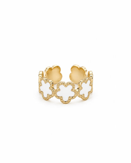 BAGUE ENCHANTÉE BLANC