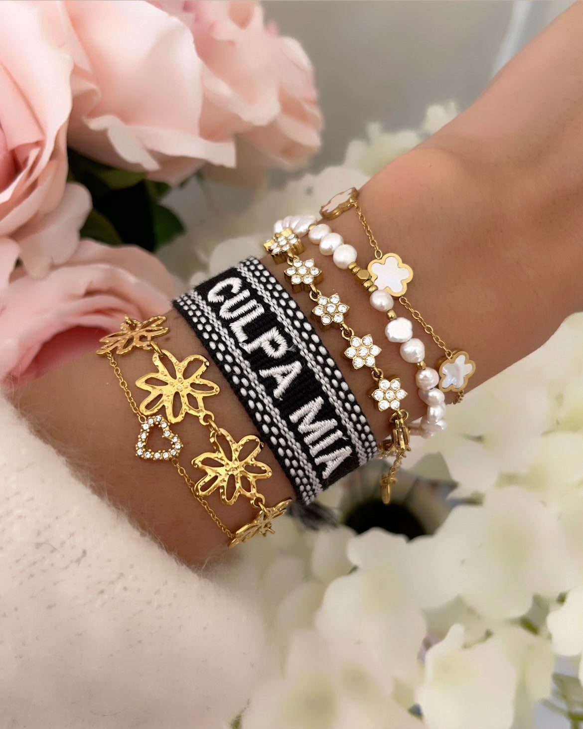 BRACELET CULPA MIA NOIR