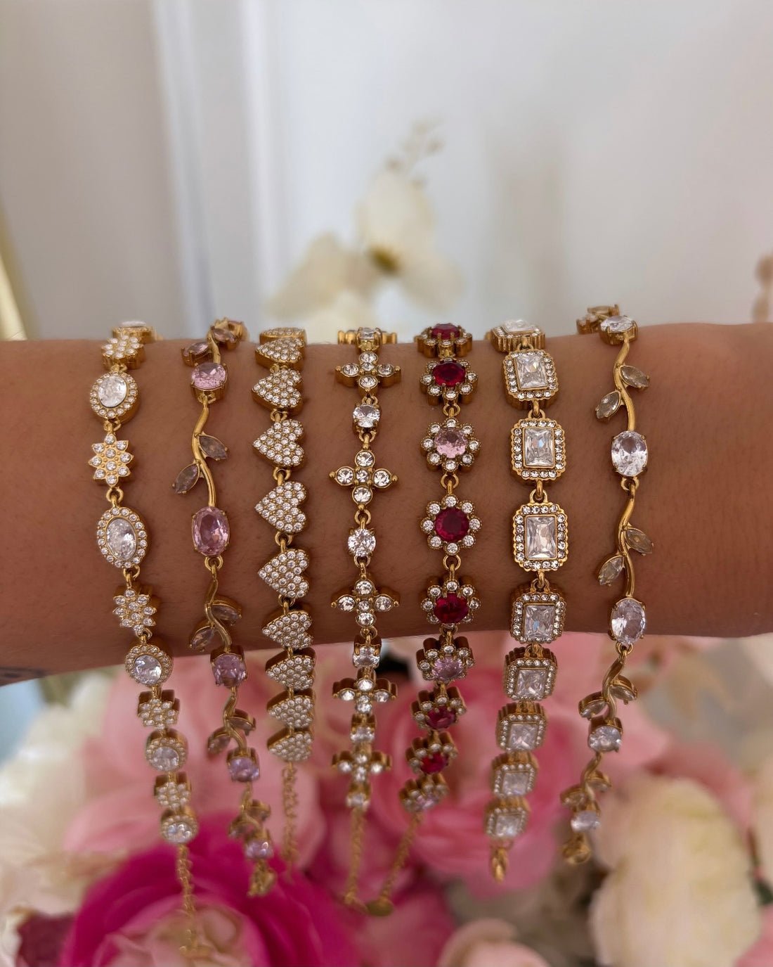 BRACELET RAIPONCE ROSE