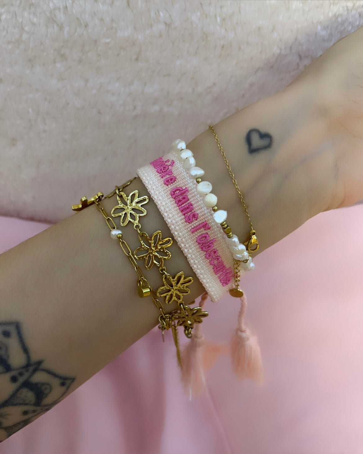 BRACELET JE SERAI TOUJOURS TA LUMIÈRE