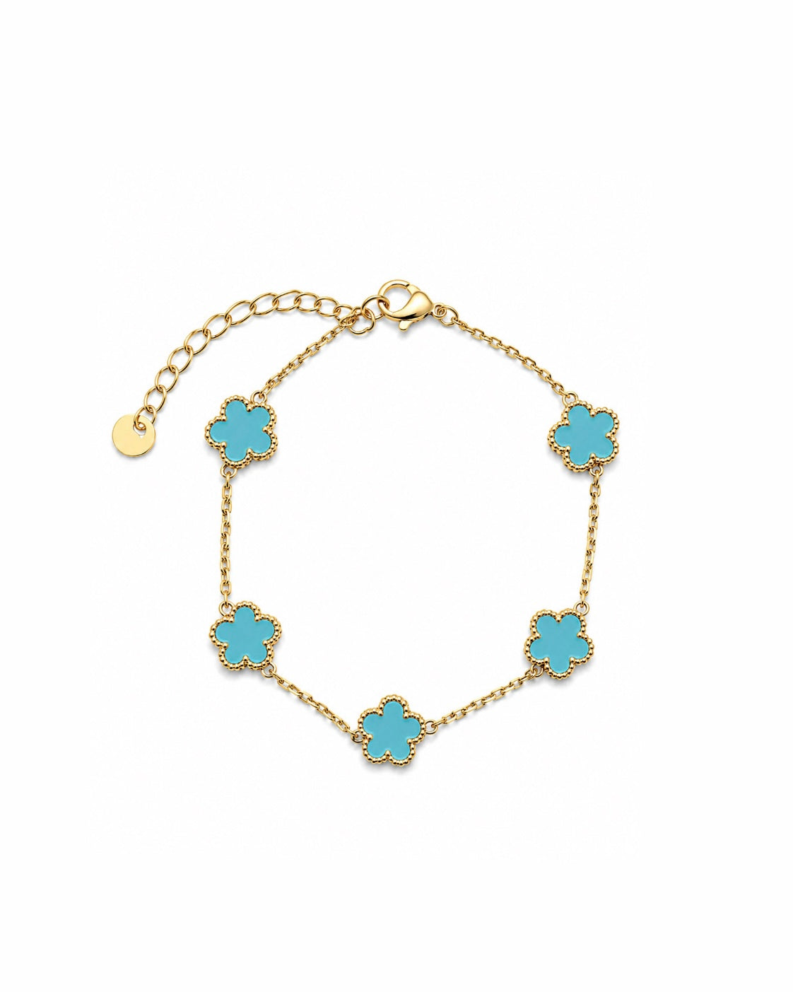 BRACELET CLOVER TURQUOISE