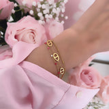 Bracelet « Chloé » rose