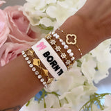 BRACELET BRODÉ BORN TO DIE