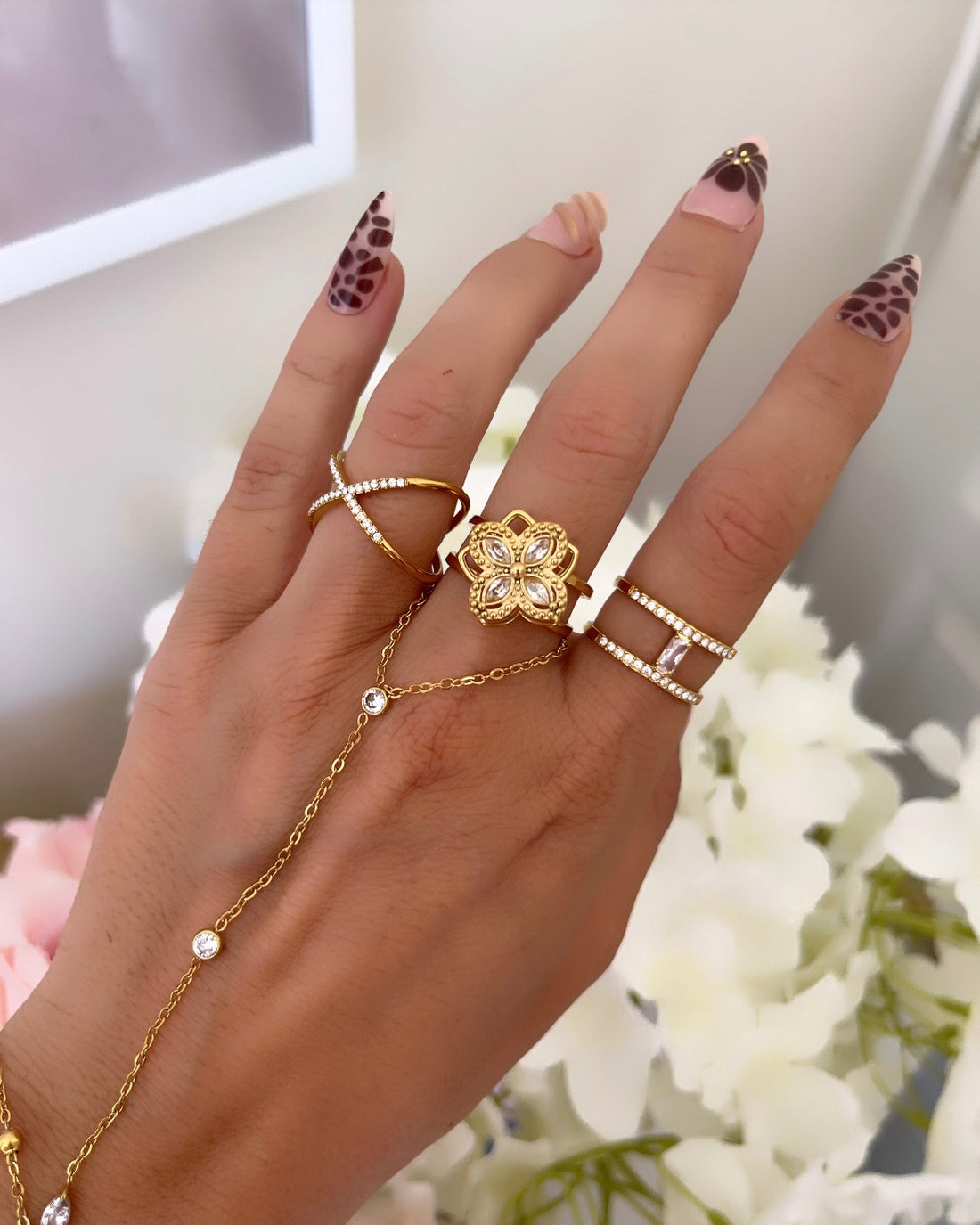 BAGUE ANTI STRESS GOLD