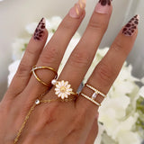 BAGUE ANTI STRESS FLOWER