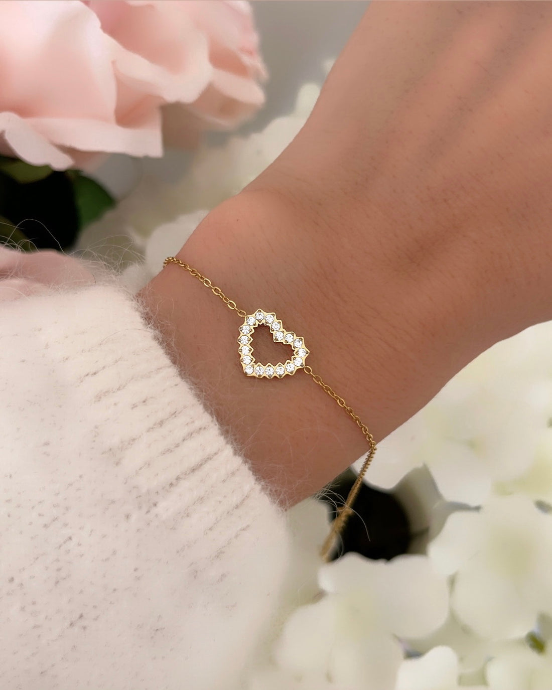 BRACELET HEART DIAMOND