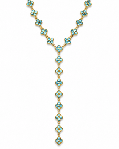 COLLIER ICONIC EN Y BLEU
