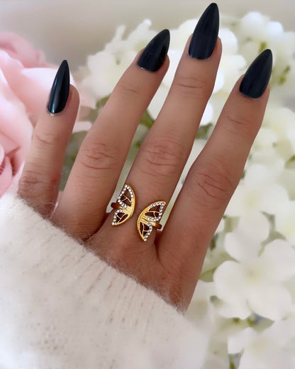 BAGUE HAPPINESS IS BUTTERFLY
